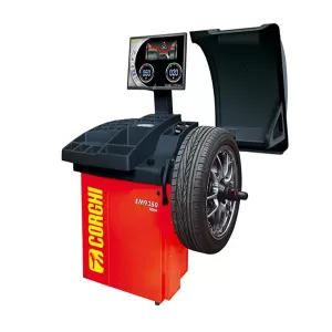 Máy cân bằng lốp xe con, màn LED