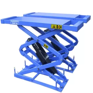 Cầu nâng cắt kéo nâng bụng 3 tấn, lắp chìm