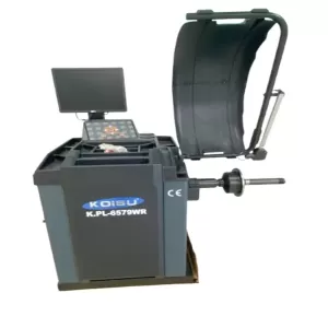 Máy cân bằng lốp xe con, màn hình hiển thị