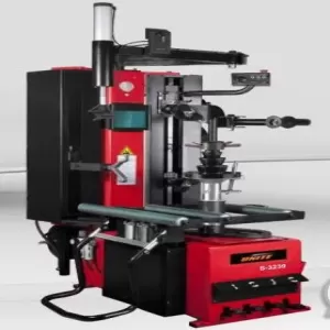 Máy ra vào lốp xe con tự động không sử dụng lơ via