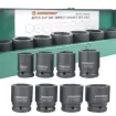 Bộ khẩu súng vặn ốc 3/4" hệ mét 7 chi tiết (khẩu dài),
