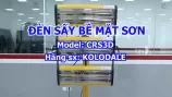 Hướng dẫn sử dụng ĐÈN SẤY BỀ MẶT SƠN - Model: CRS3D - Hãng Kolodale